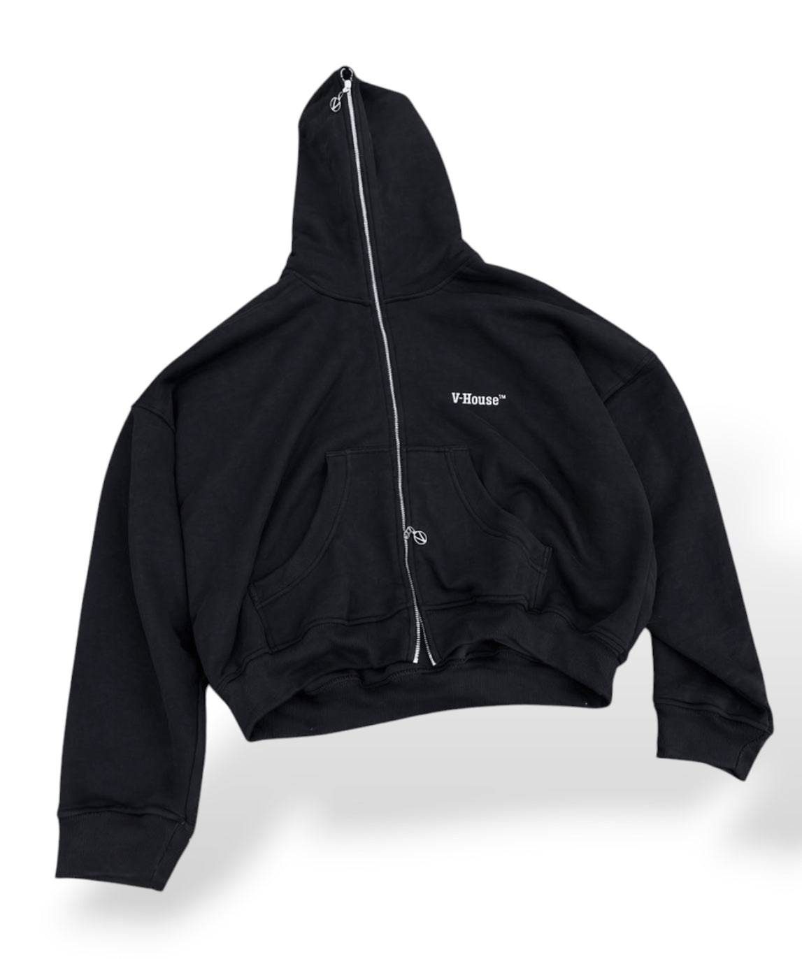 VH FULL ZIP HOODIE BLACK